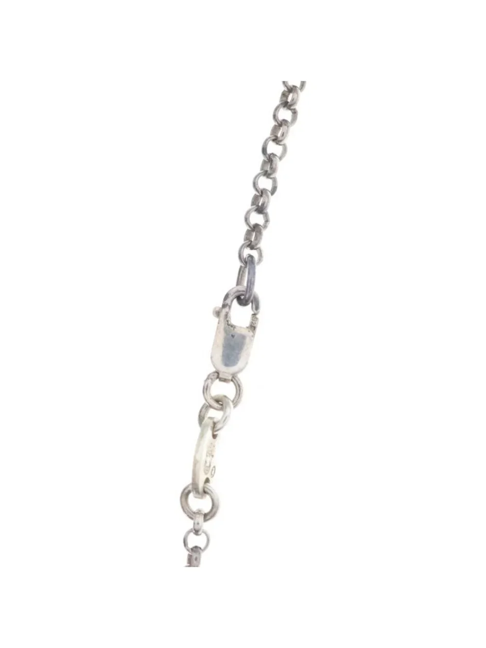 Chrome Hearts Neckchain Roll Chain Necklace Silver